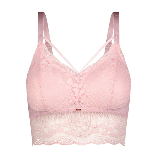 Luna Lace Bralette | JadyK: Pink / S/M