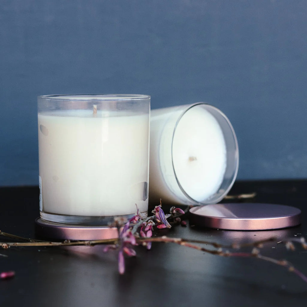 Fraser and Fir Needle 9 Ounce Whiskey Glass Candle