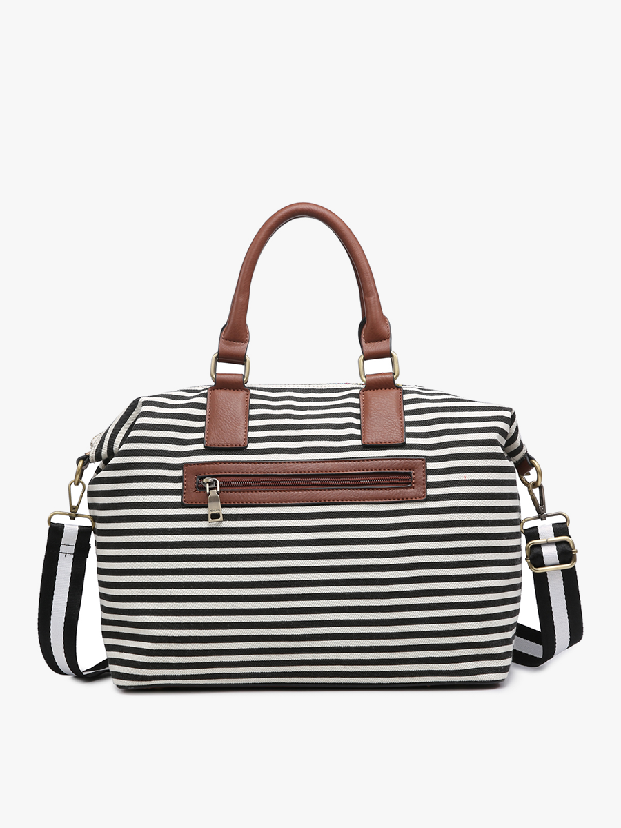 JoJo Two-Tone Satchel w/ Guitar Strap - Black