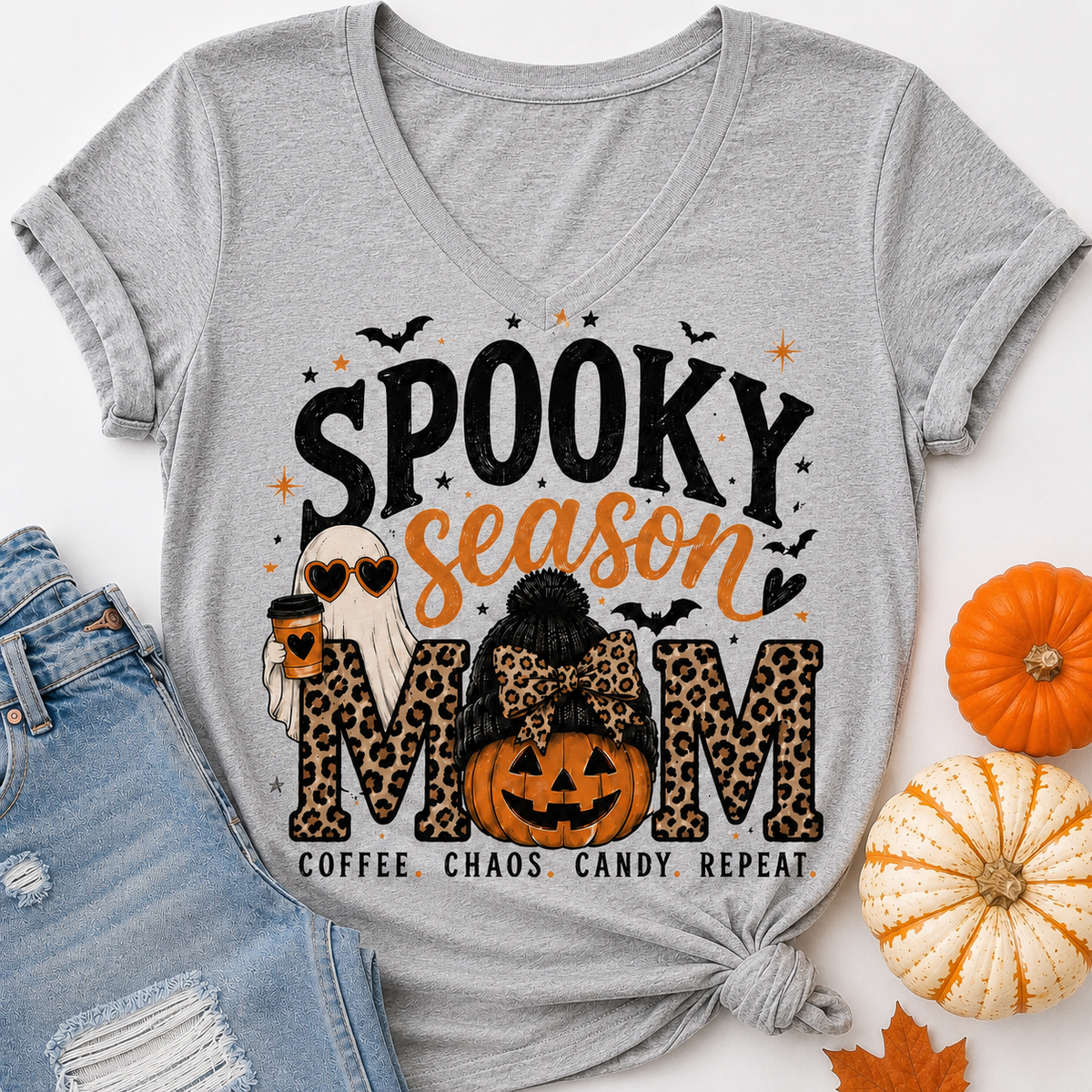 Spooky Season Mom Graphic Apparel