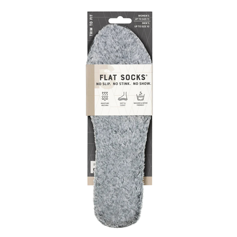 Koala Fur Flat Socks - Small