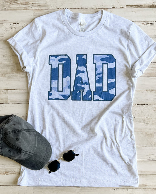 Custom Camo Dad Tee