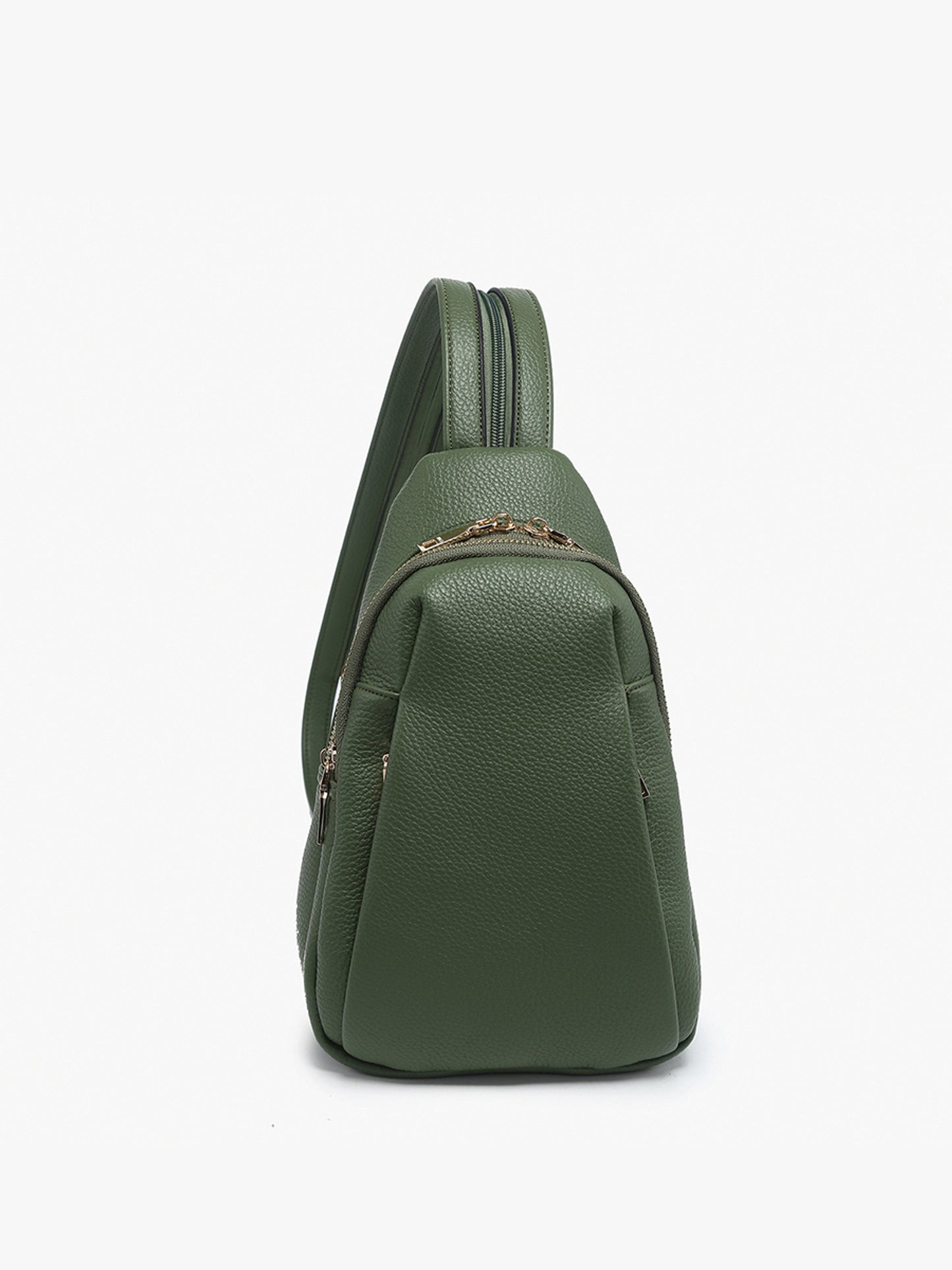 Ari Detailed Sling Bag/Backpack - Brick