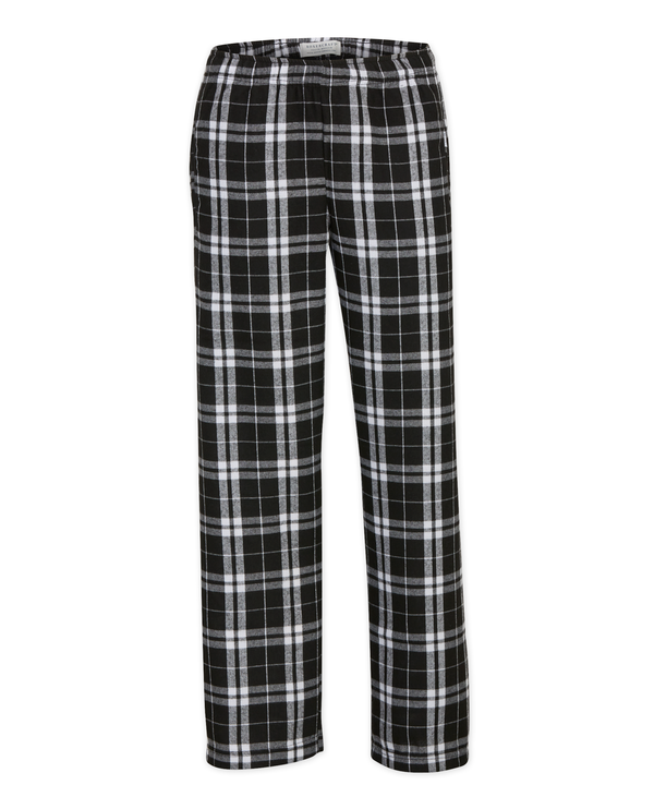 Youth Poly Flannel Pant: Red/Black Buffalo Plaid / YS