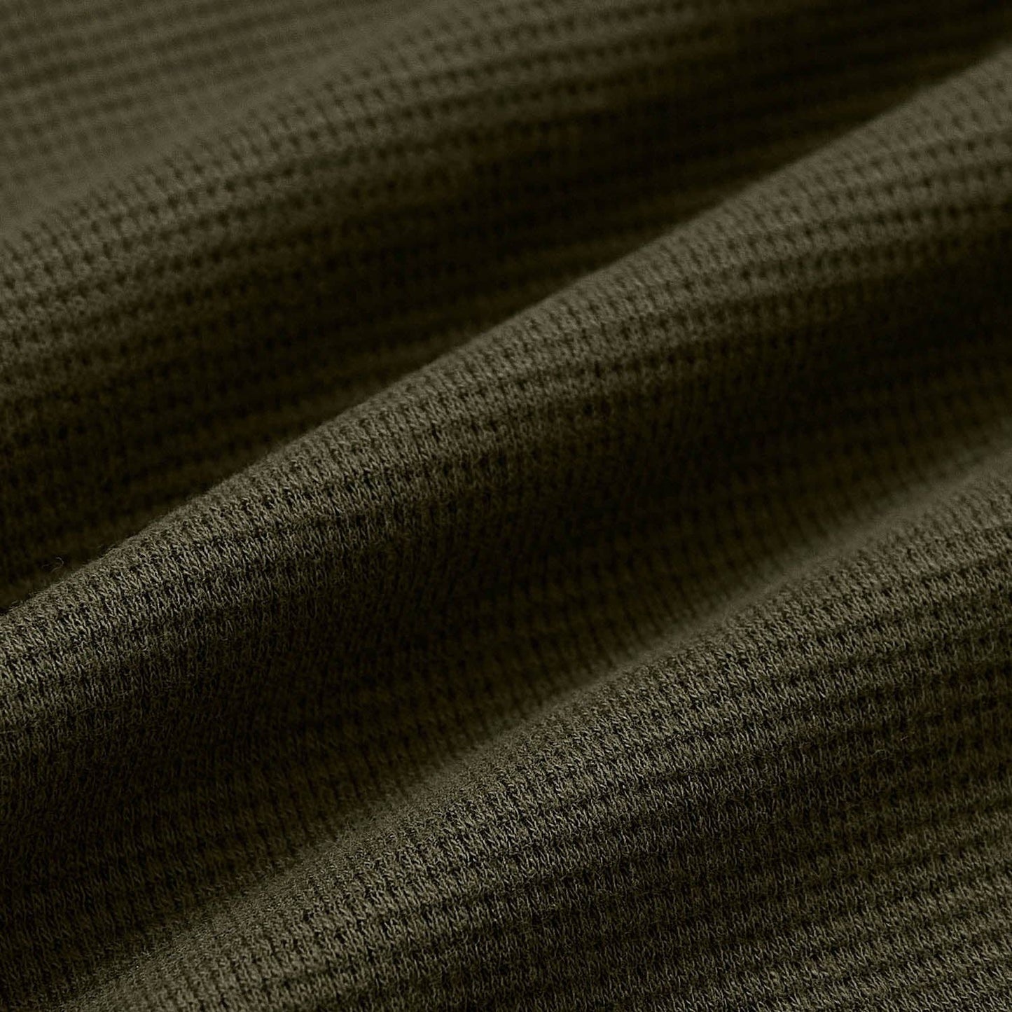 MEN'S Military Green Waffle Hoodie