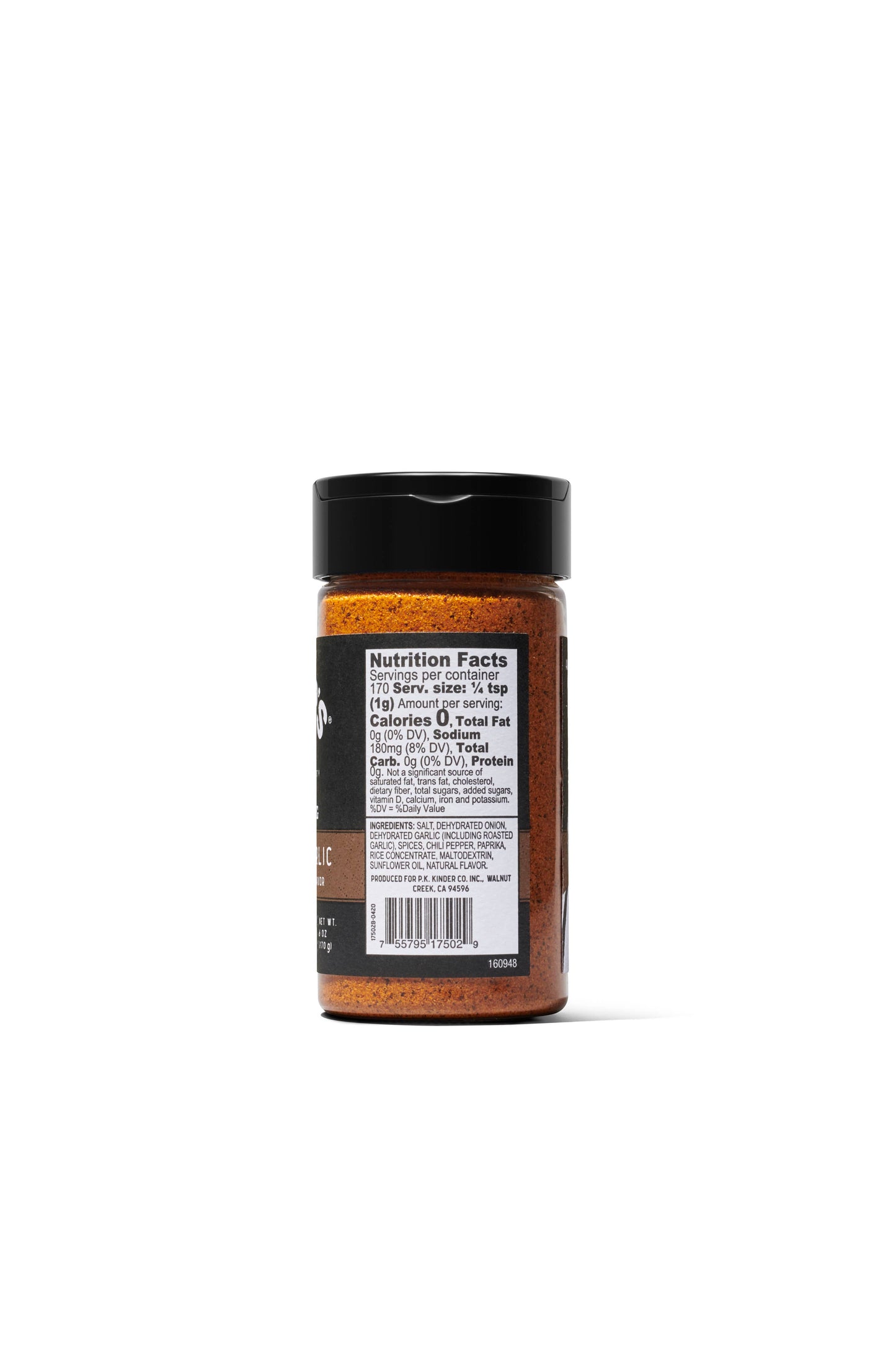 KINDER Woodfired Garlic Seasoning