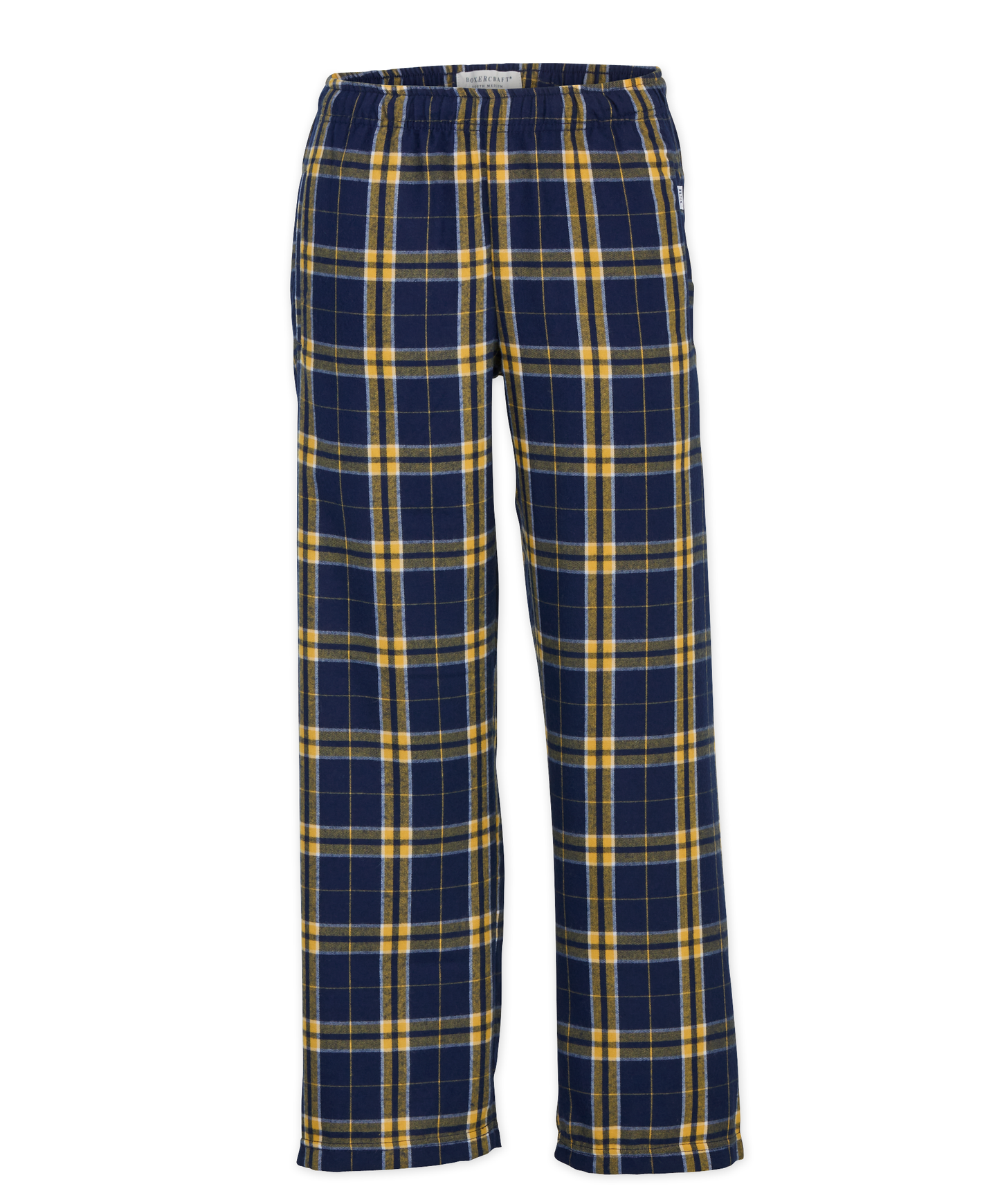 Youth Poly Flannel Pant: Red/Black Buffalo Plaid / YL