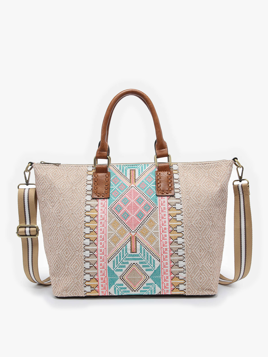 JoJo Two-Tone Satchel w/ Guitar Strap - Mint