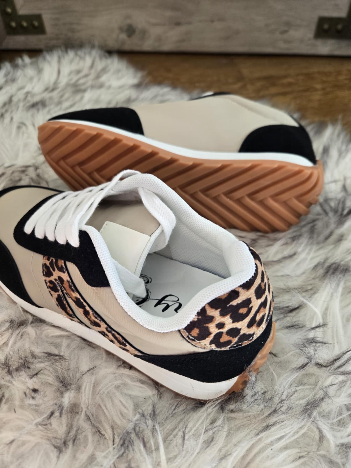 Very G Black Leopard Joel Sneaker