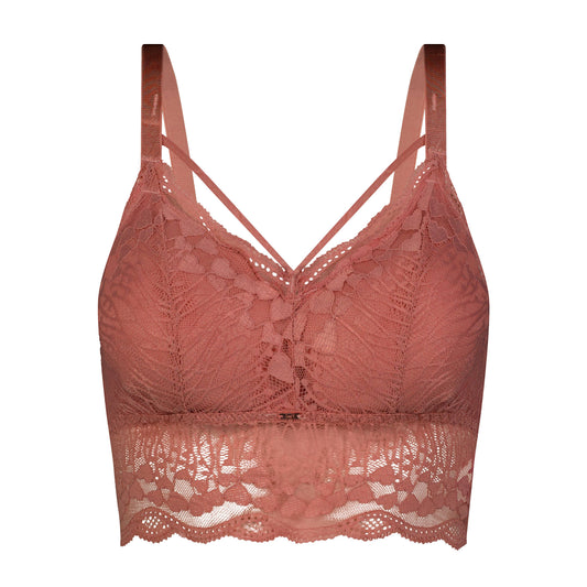 Luna Lace Bralette | JadyK: Brick / S/M