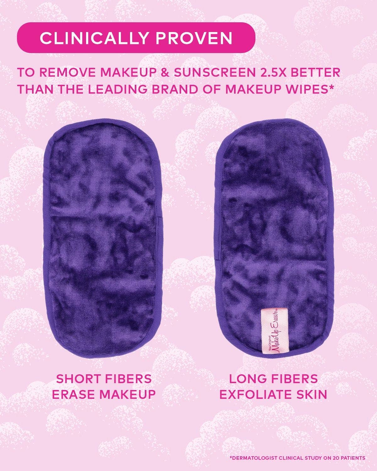 MakeUp Eraser Queen Purple PRO MakeUp Eraser