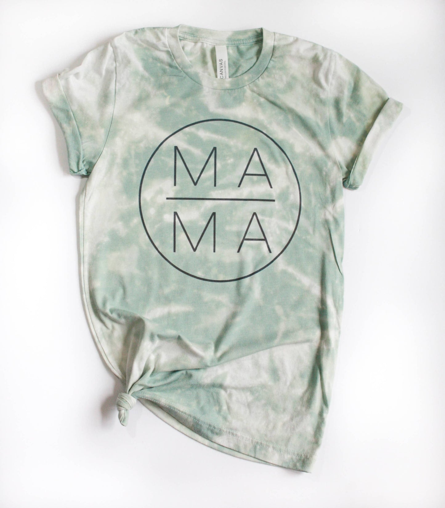 Circle Mama Mother's Day Tie Dye Tee