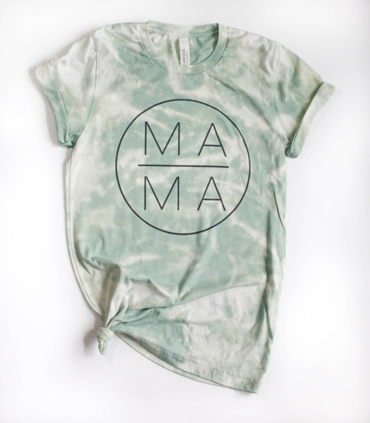 Circle Mama Mother's Day Tie Dye Tee - SALE