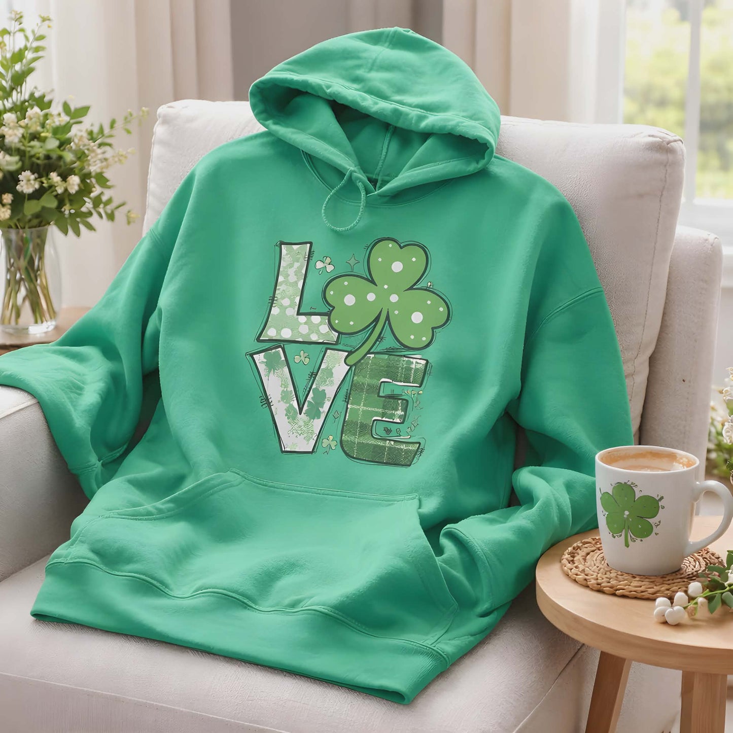 Saint Patrick's LOVE Hoodie