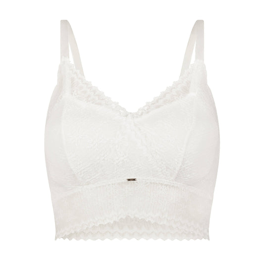 Skye Lace Bralette by JadyK: White / S/M