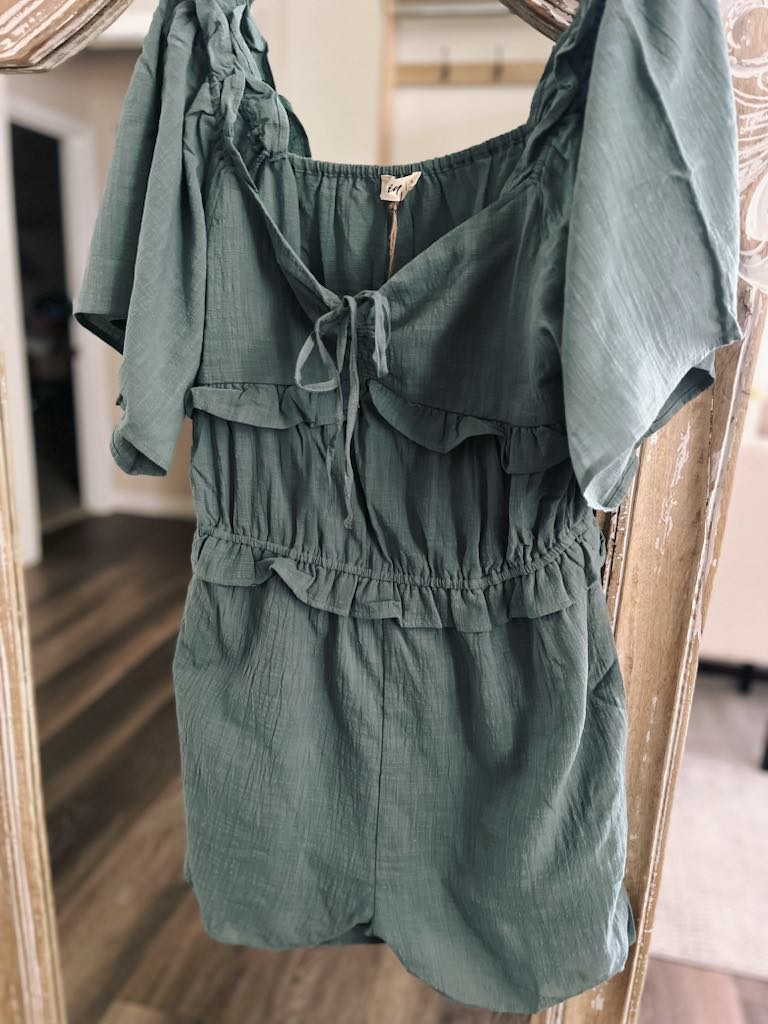Sweetheart romper