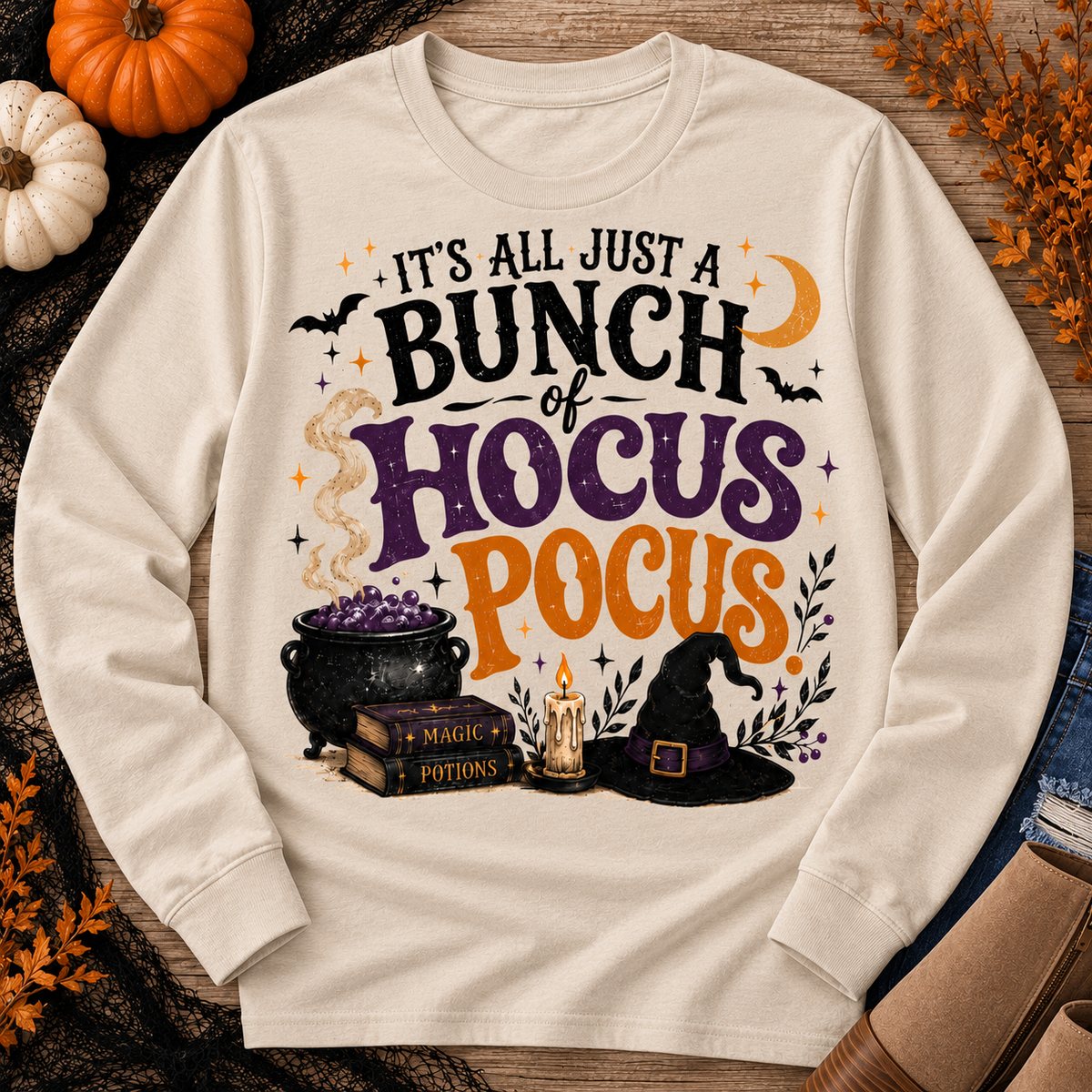 It's all Just a Bunch of Hocus Pocus Graphic Apparel