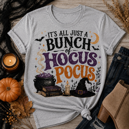 It's Just a Bunch of Hocus Pocus CREWNECK Graphic Tee