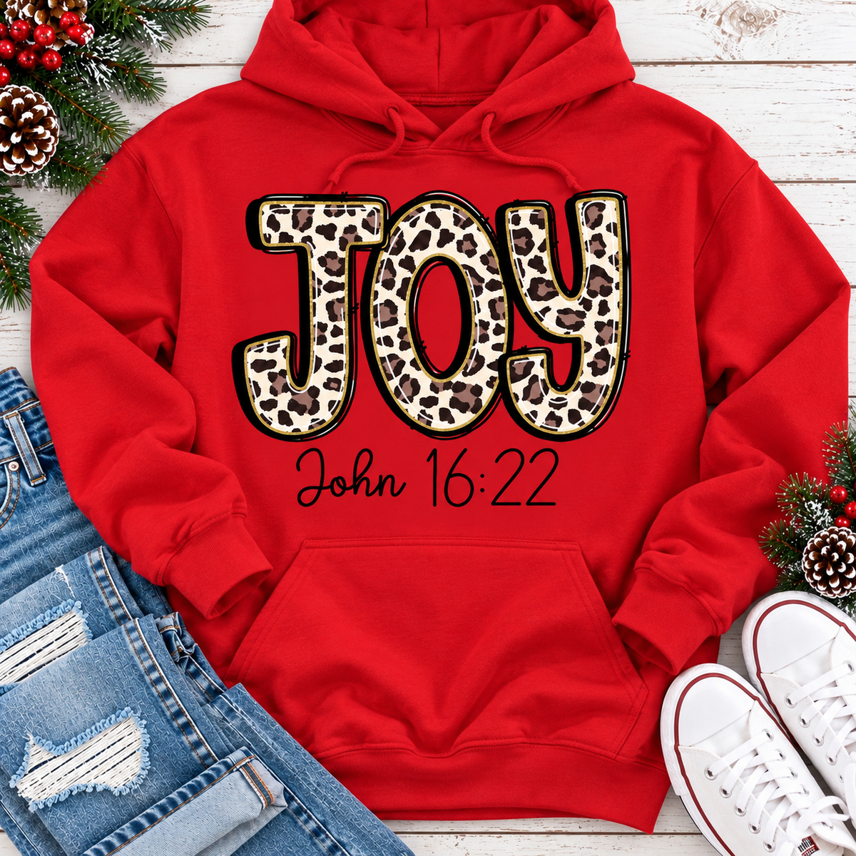 Joy John 16:22 Graphic Apparel