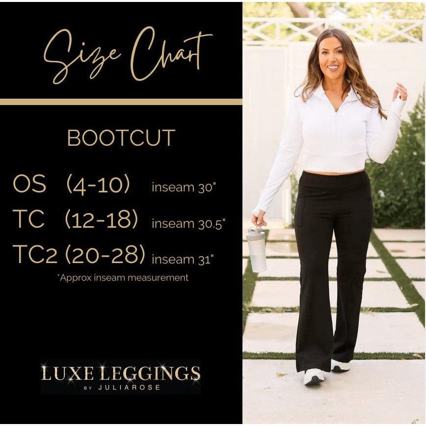 The Maeve -  MAROON Bootcut Leggings with Pockets