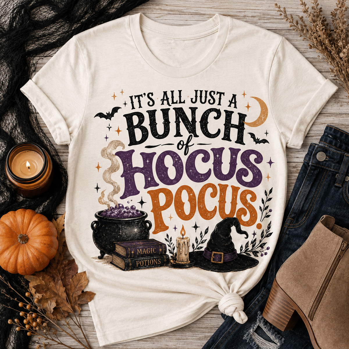 It's all Just a Bunch of Hocus Pocus Graphic Apparel