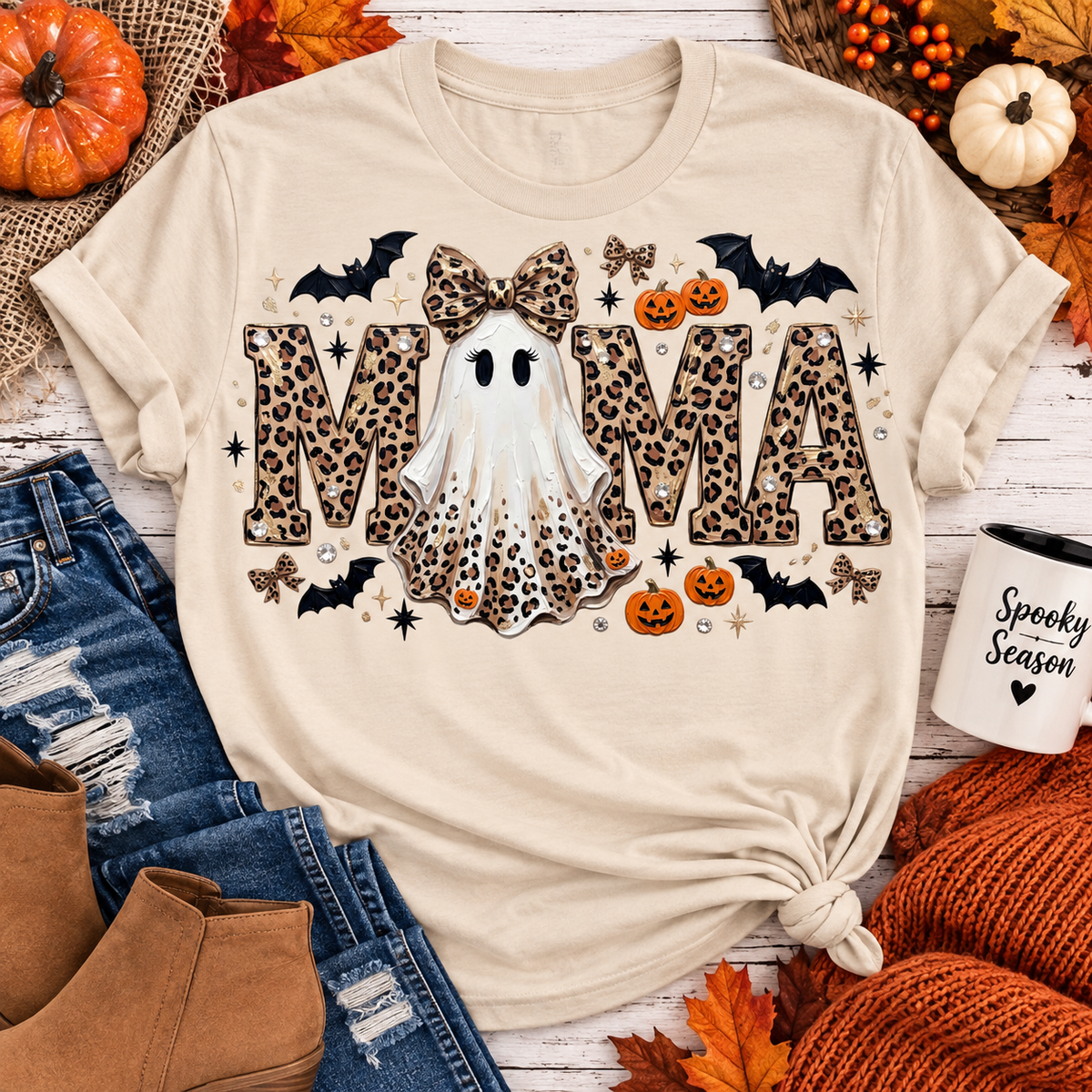 Ghost Mama Graphic Apparel
