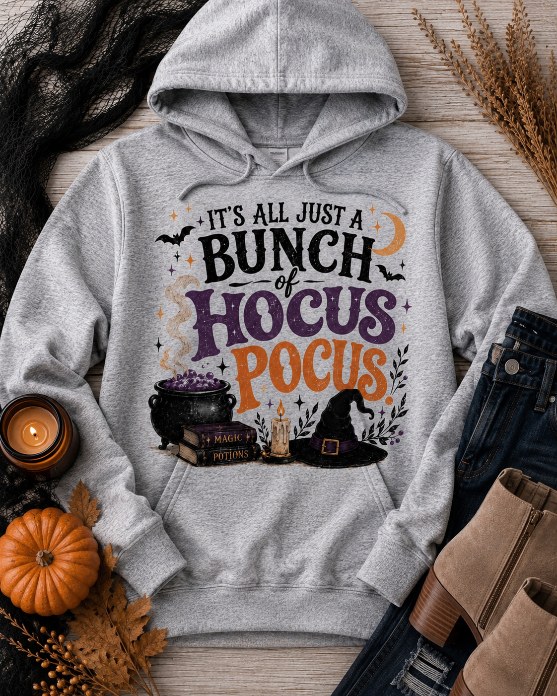 It's all Just a Bunch of Hocus Pocus Graphic Apparel