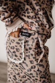 Ampersand Avenue Comfort Zone Joggers - Leopard Lace