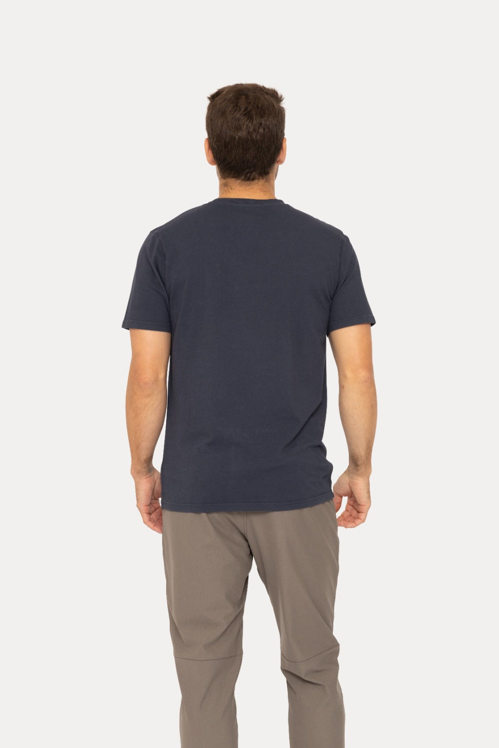 MEN'S - Pima Cotton and Spandex Premium Tee - Navy