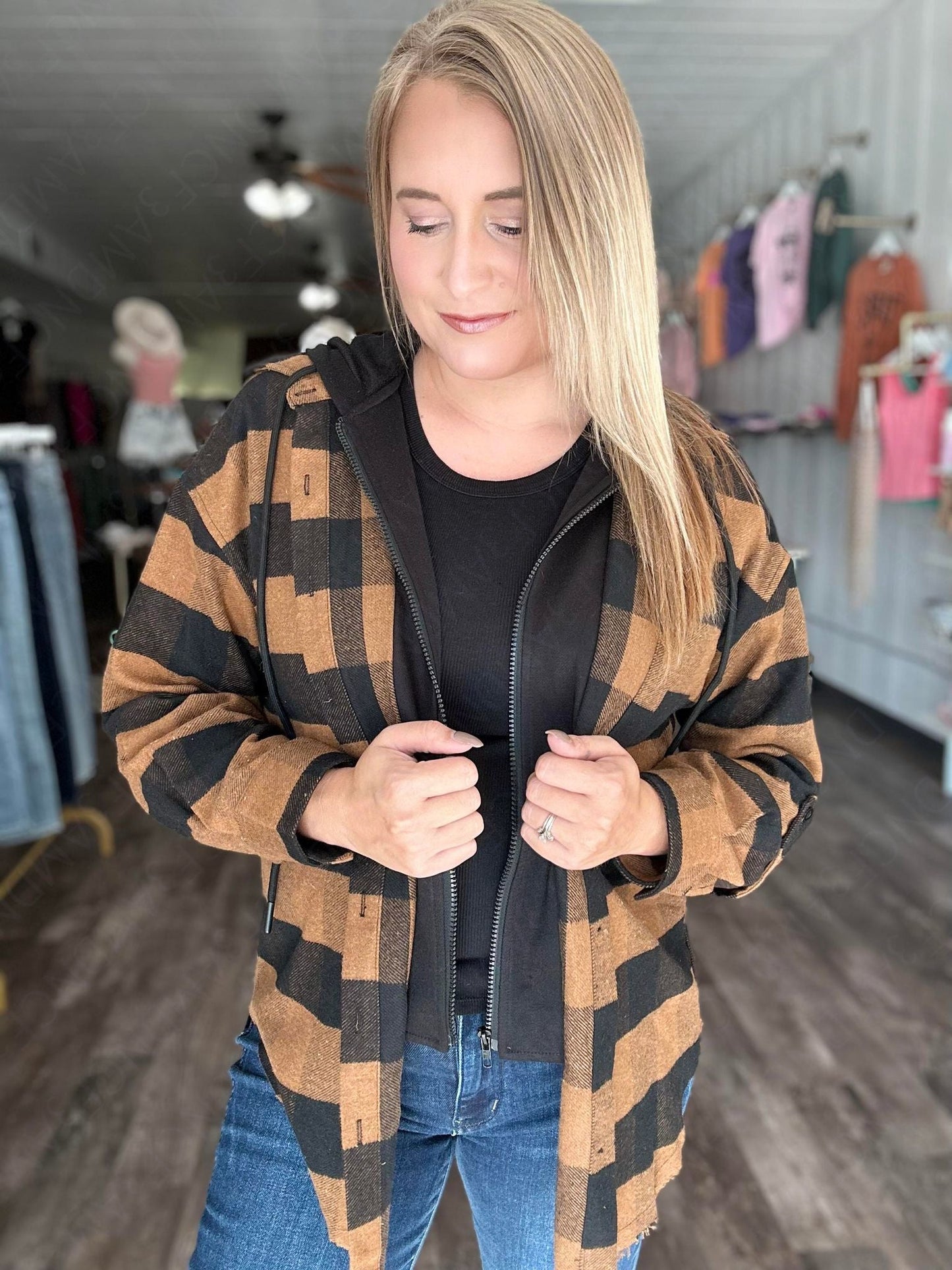 The Nova Double Layer Flannel Shacket