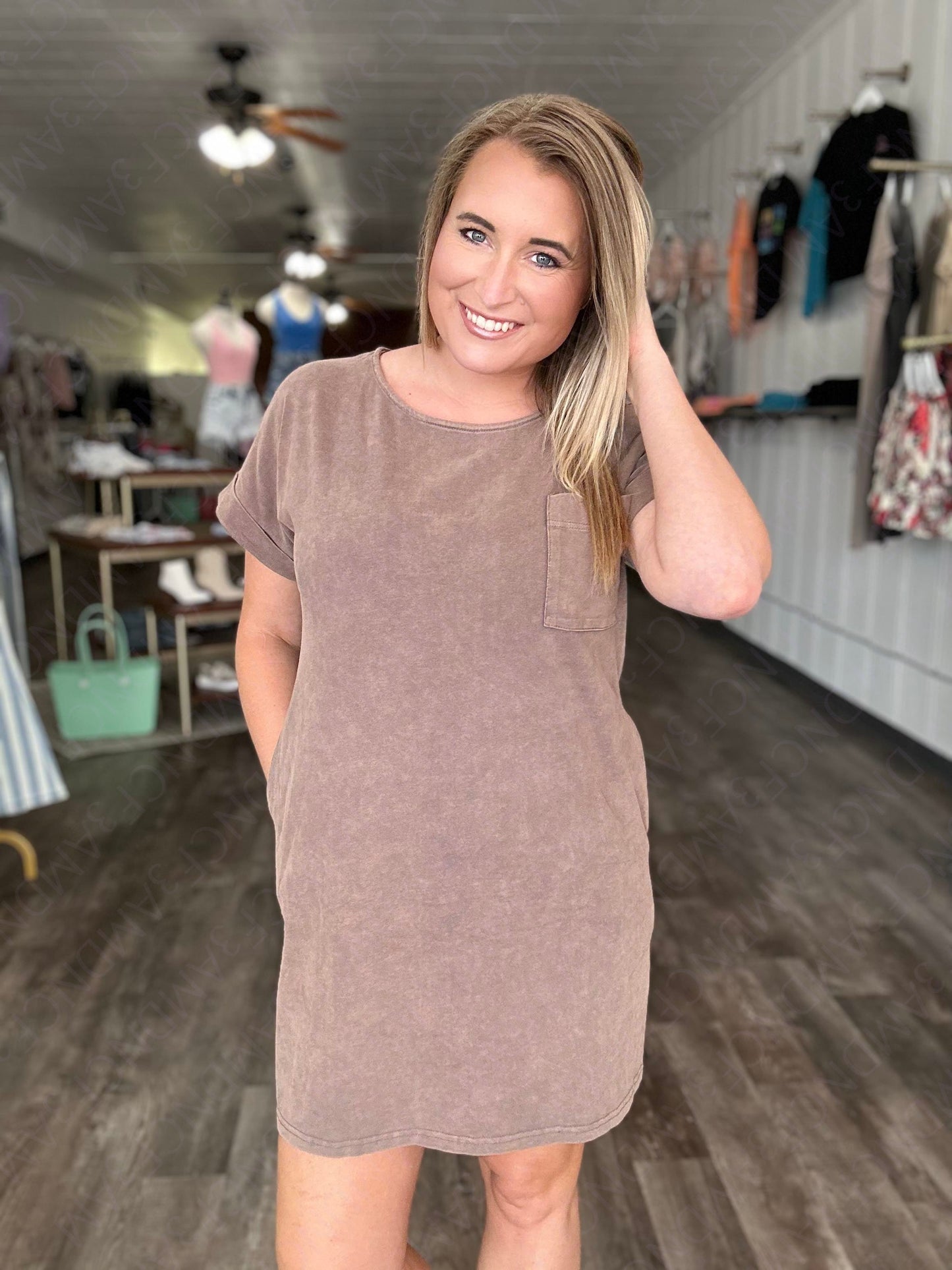 The Valery Forever3am Mineral Washed Cotton Dress