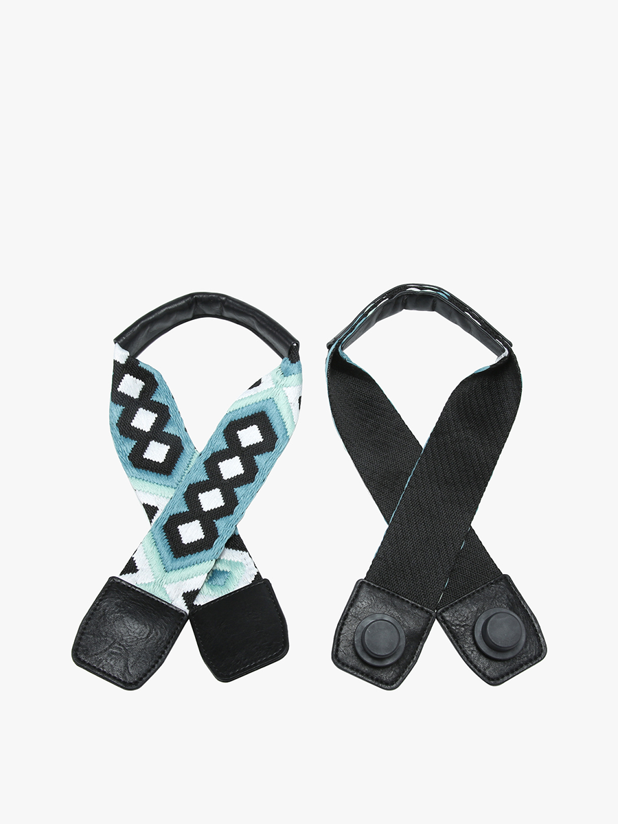 Guitar Straps for Versa Tote - Aztec Blues