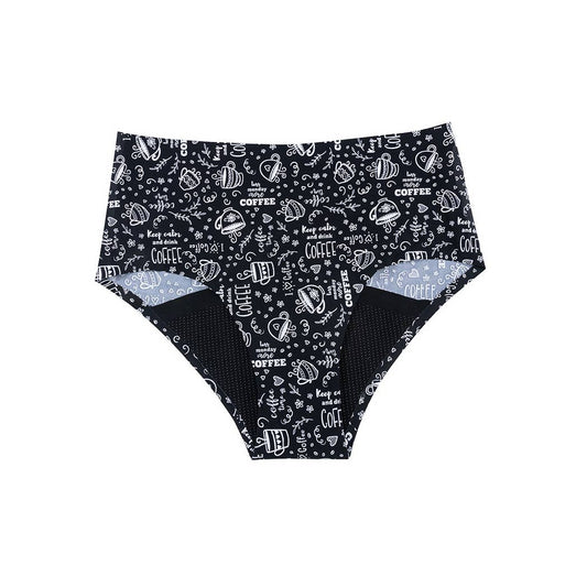 Seamless High-Waisted Four Layers Period Panty
