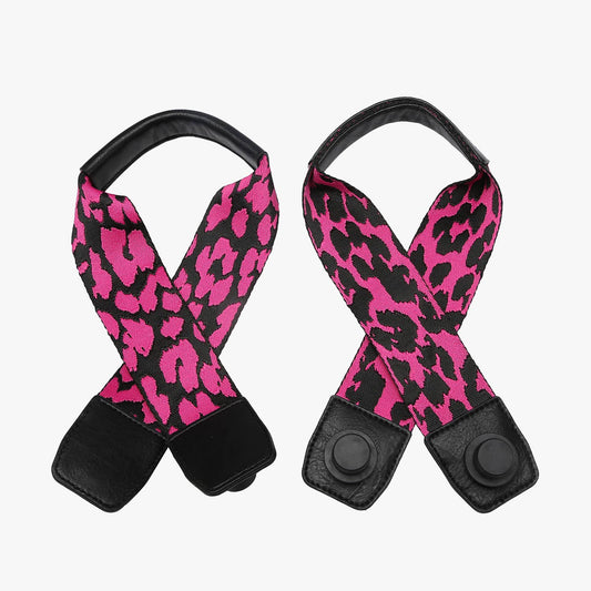 Guitar Straps for Versa Tote: Leopard-Hot Pink
