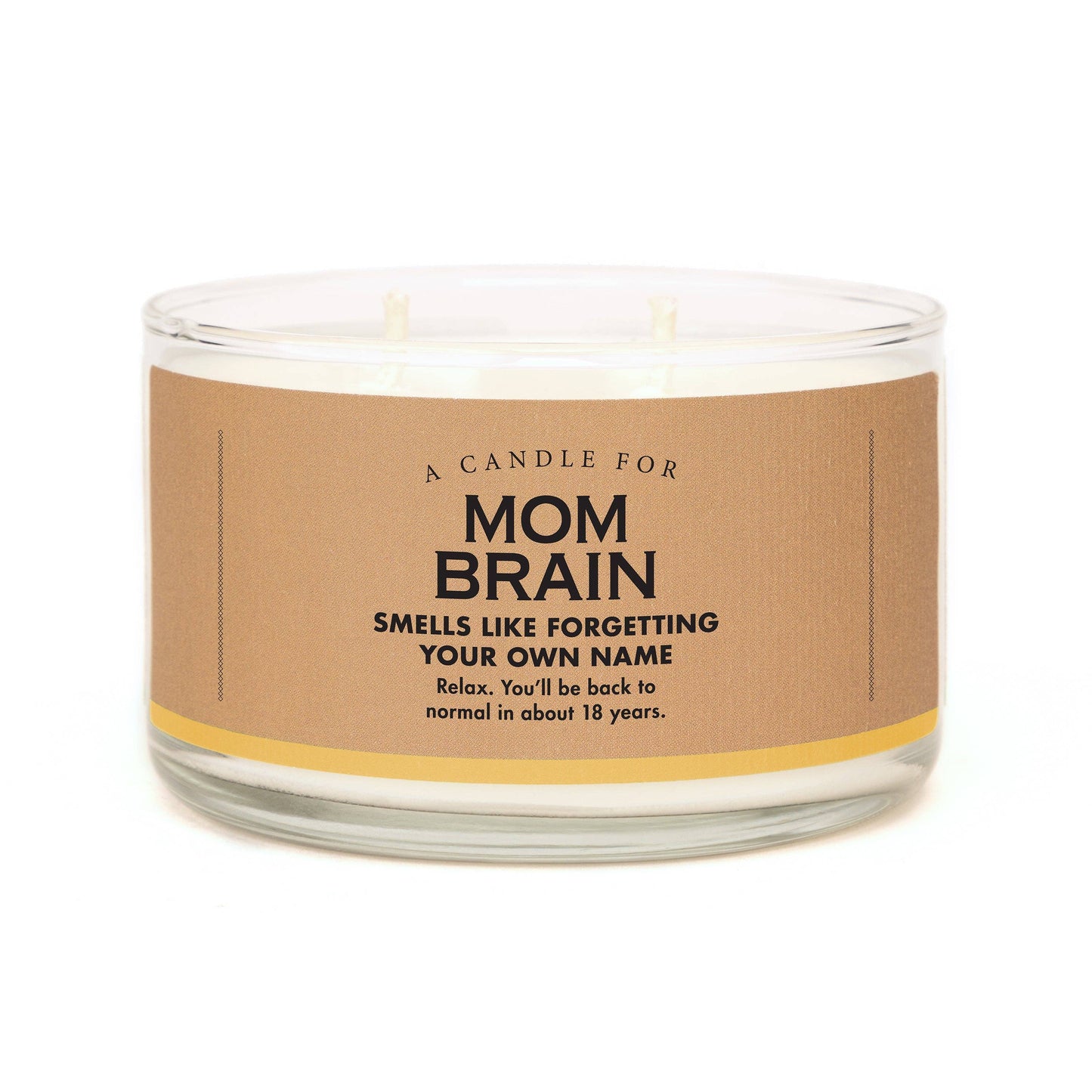 Whiskey River Soap Company Mom Brain Soy Candle
