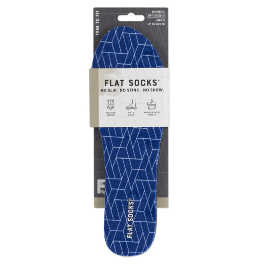Blue Flat Socks - Small