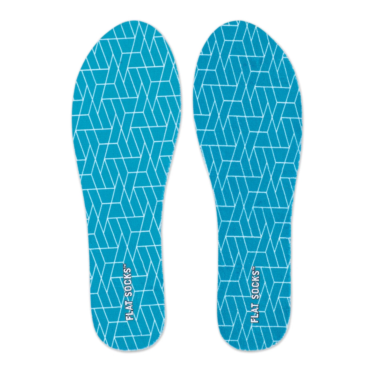 Aqua Flat Socks - Small