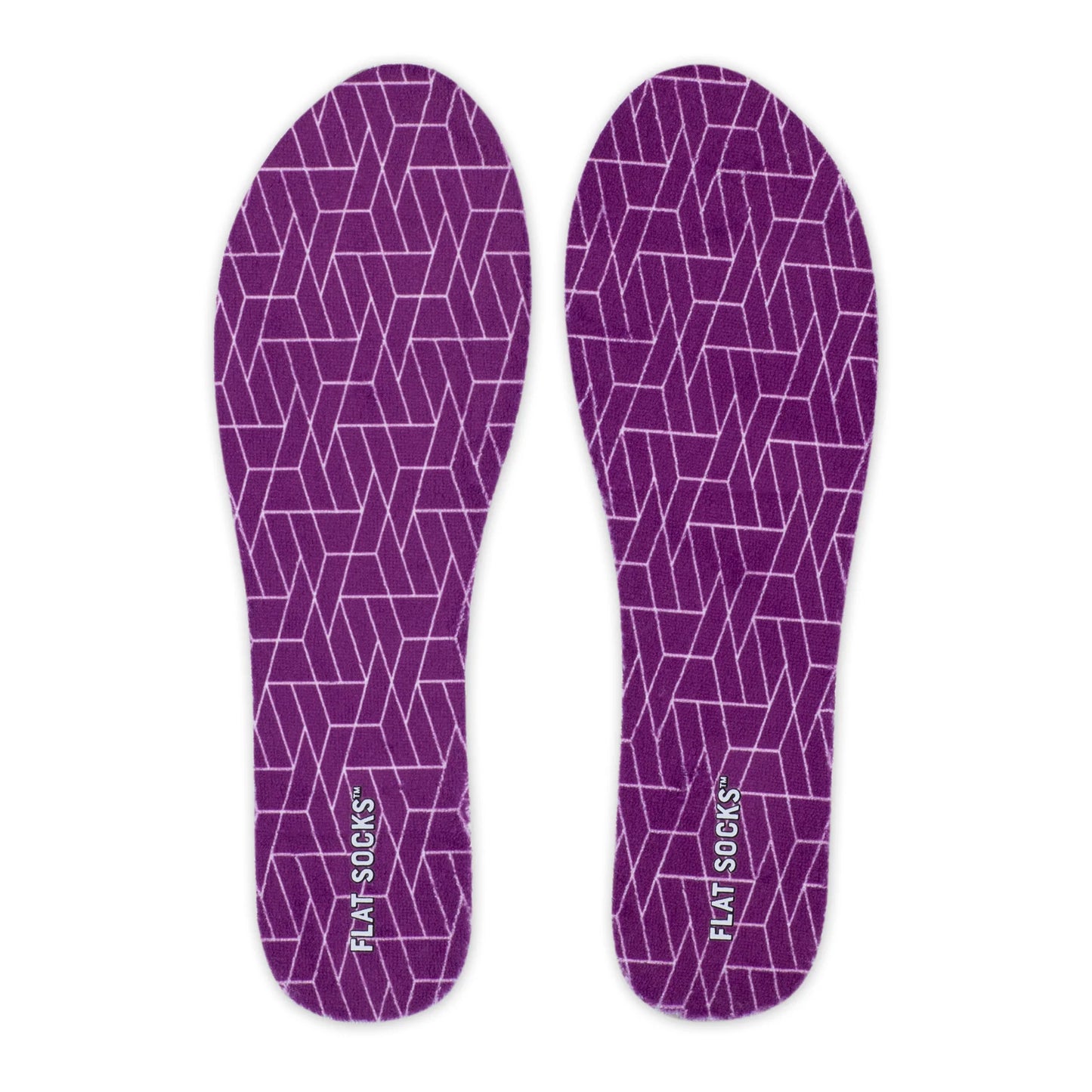 Purple Flat Socks - Small