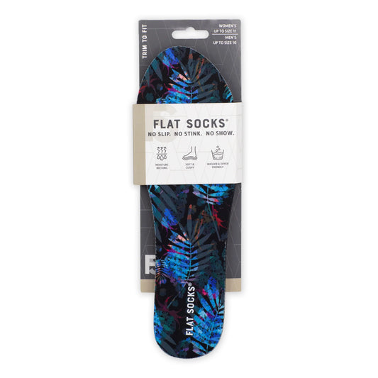 Jurassic Palm Flat Socks - Small