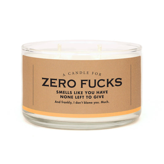 Zero Fucks Soy Candle