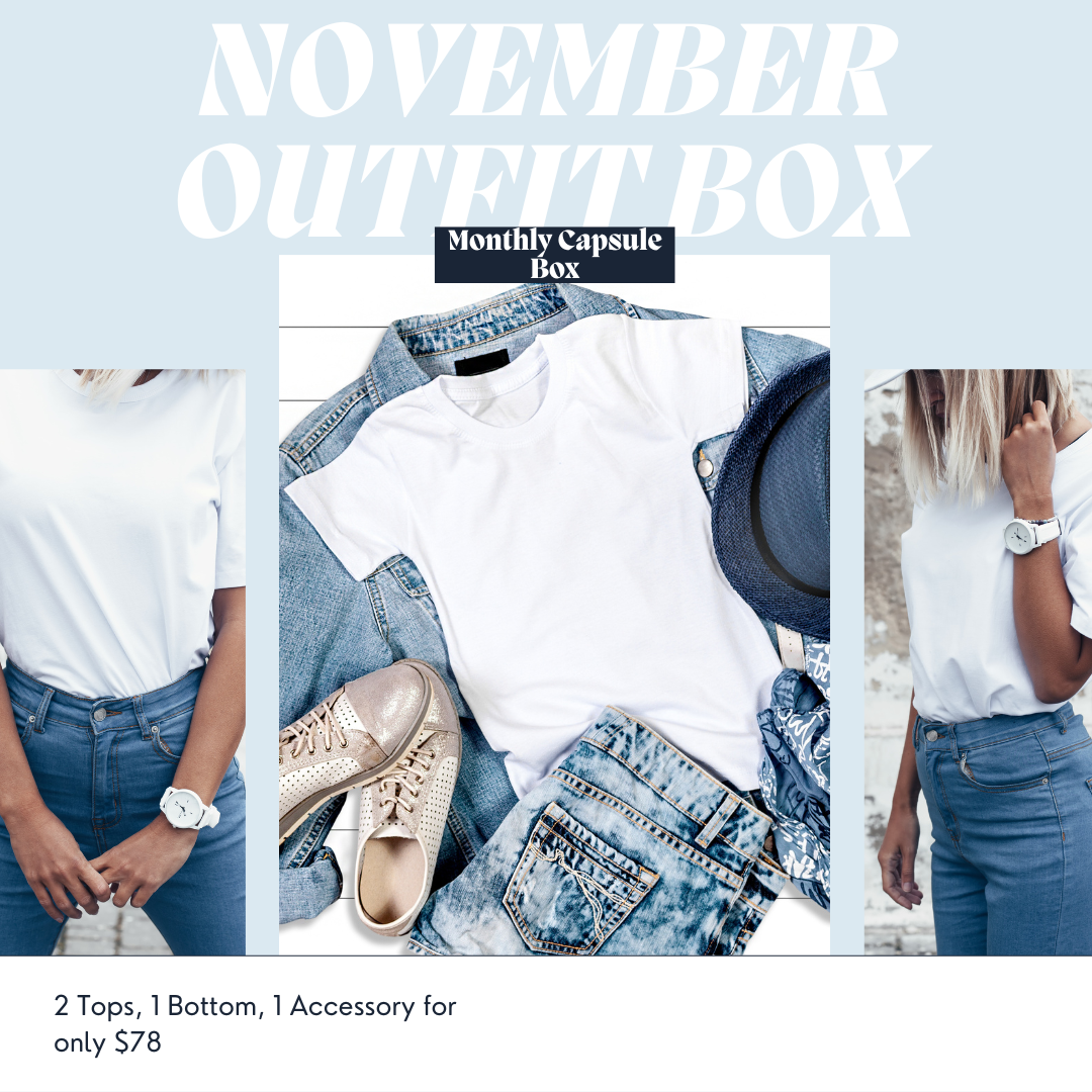 NOVEMBER MONTHLY OUTFIT CAPSULE