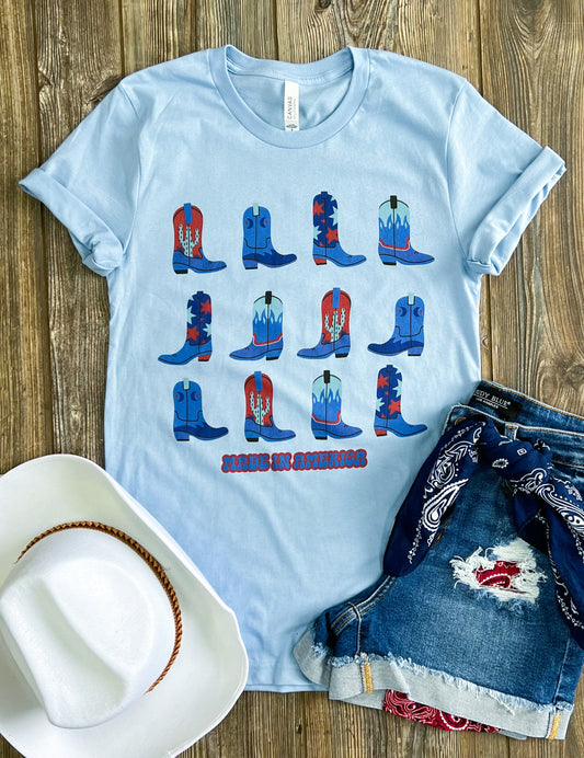 Made In America Boots Tee
