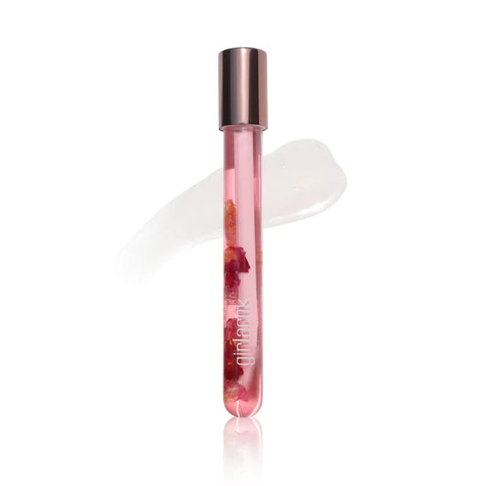 Girlactik Cosmetics - Rose Oil Clear Petal Gloss