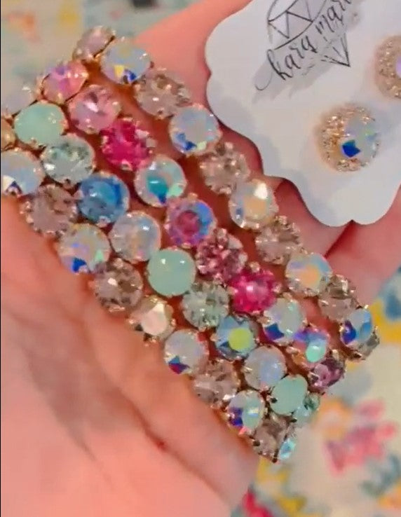 Kara Marie Jewelry - Crystal Stretch Bracelets