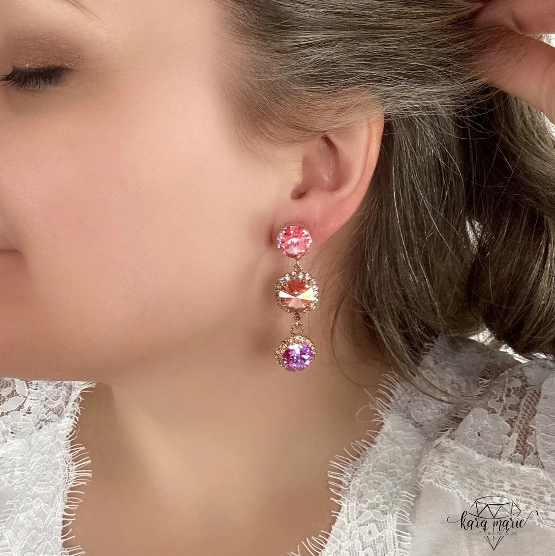 Kara Marie Jewelry Soda Pop Earrings in Pastel Hues