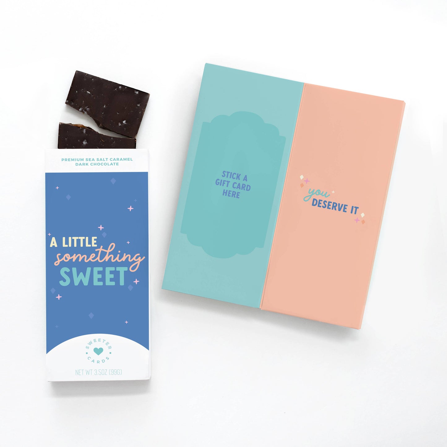 A Little Something – Gift Card Holder and Chocolate Bar