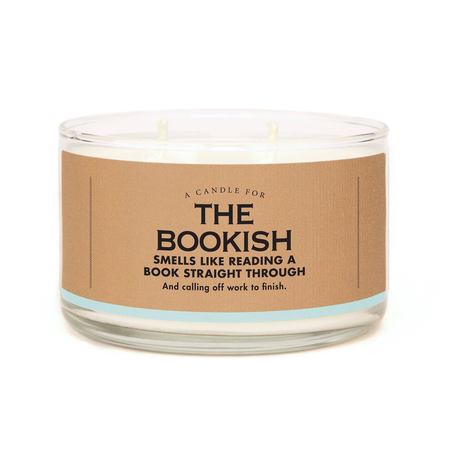 Whiskey River Soap Company The Bookish Soy Candle